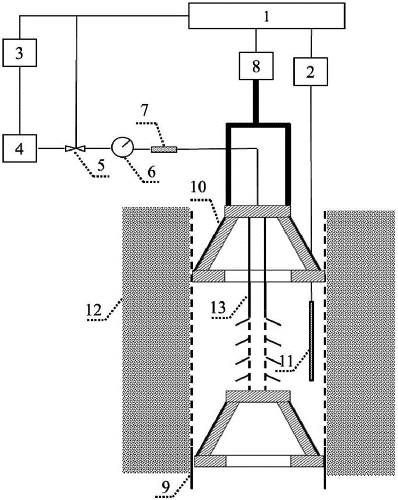 Multi-stage type soil in-situ aeration system