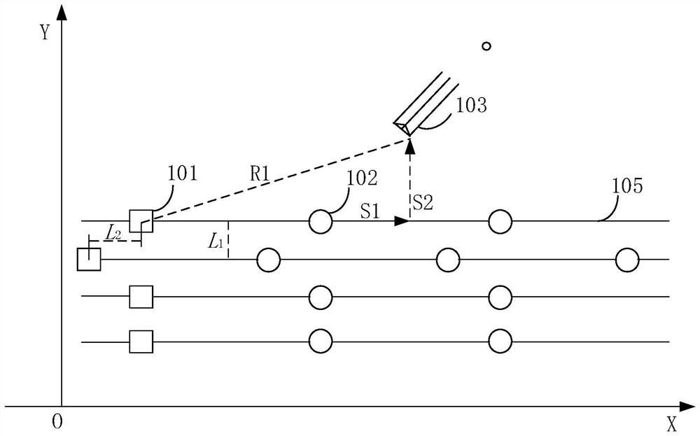 Power line sound wave loading device and method based on sound wave positioning