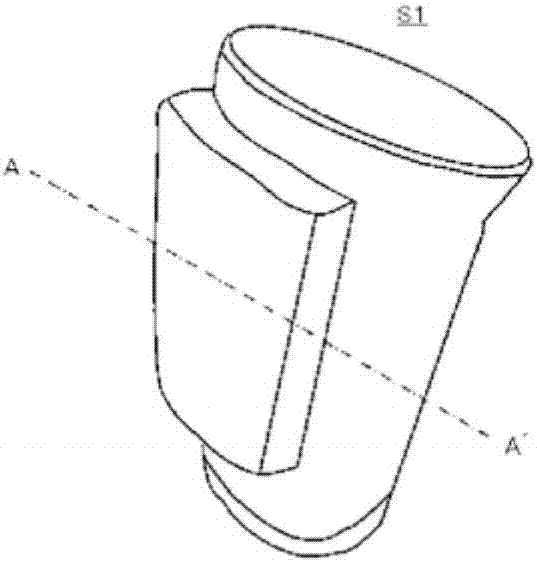 Base fabric having core-abutting member, and method for manufacturing same