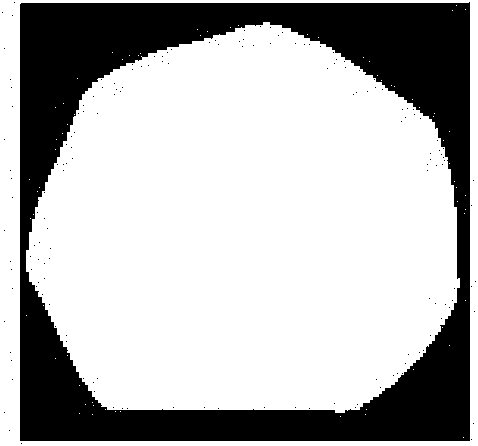 Method for calculation of defocus fuzzy core and sharp processing of defocus fuzzy image of defocus fuzzy core