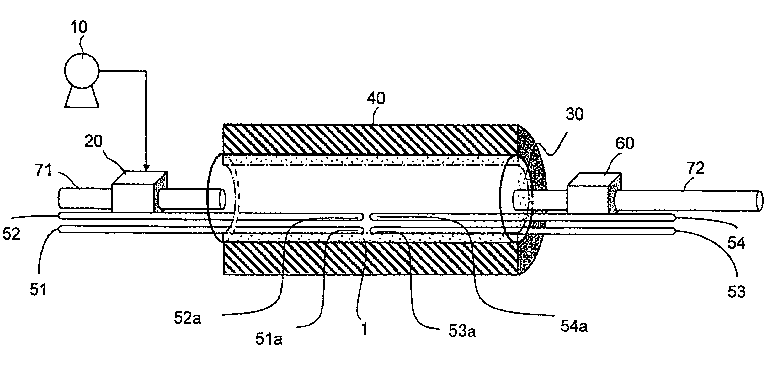 Fluid reforming apparatus for maintaining thermal conductivity of a fluid in a flow channel