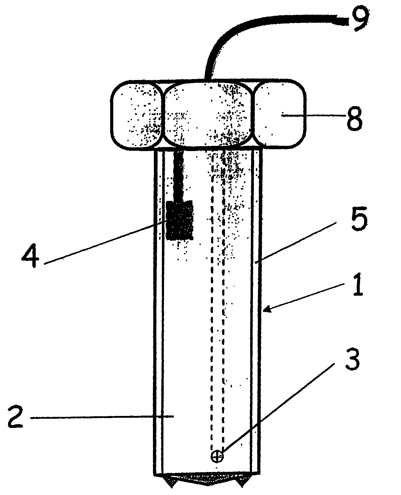 Method and measurement probe for the performance of measurements in water supply systems