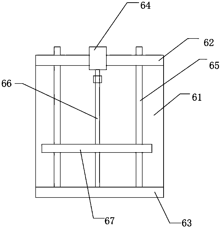Lifting and grooving component for production of paper board