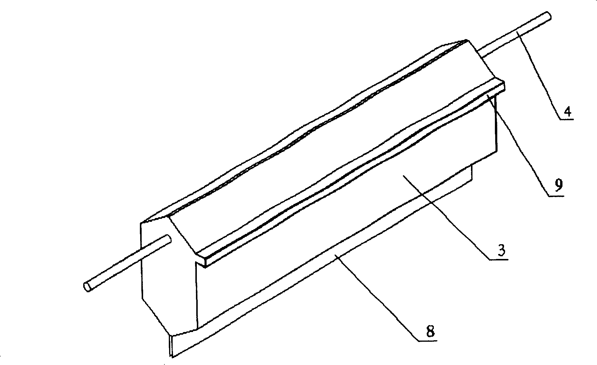 Rotary pontoon type soft-drive sea-wave hydraulic power generation unit