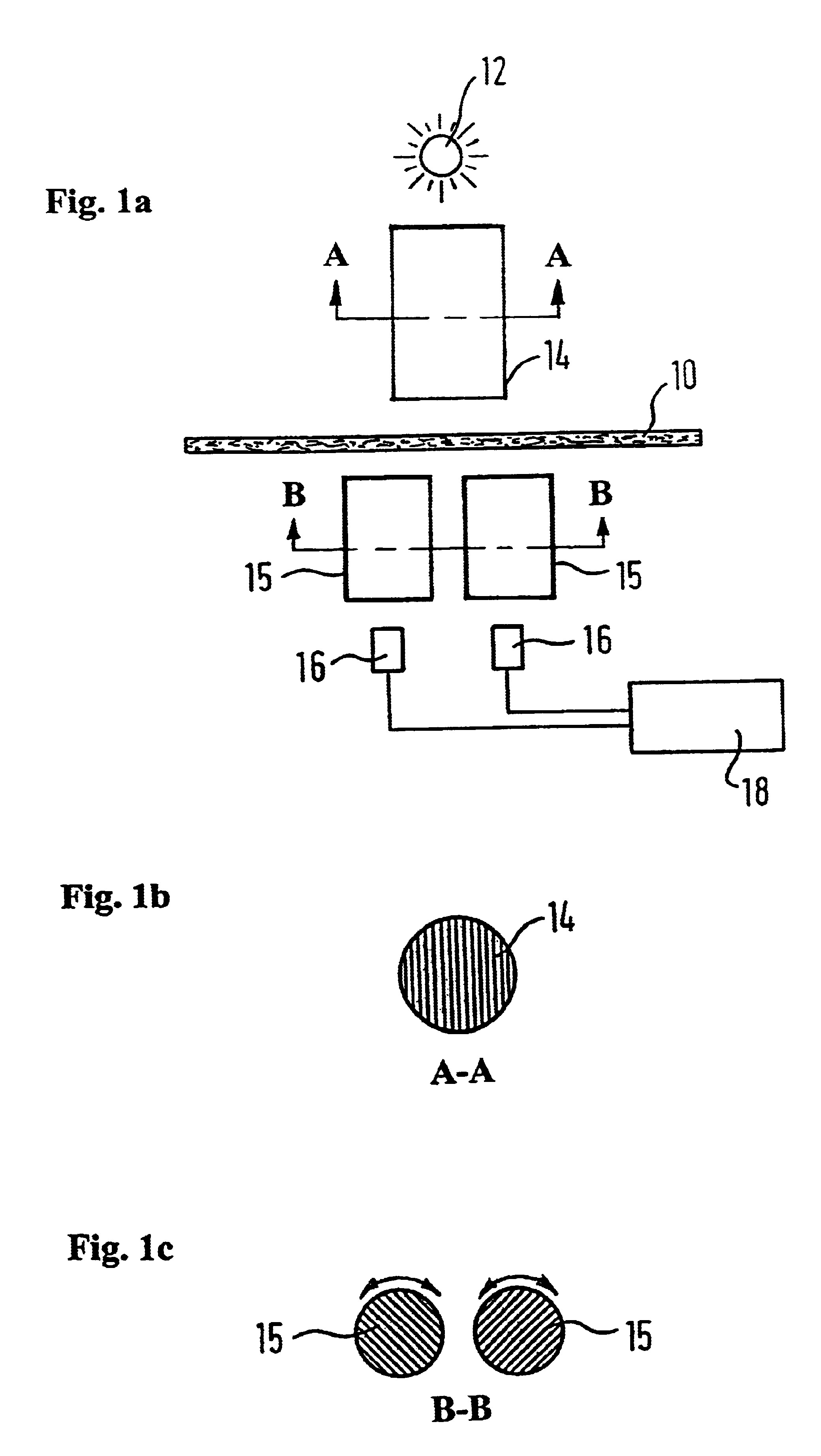 System and method for determining fiber orientation in fibrous material webs