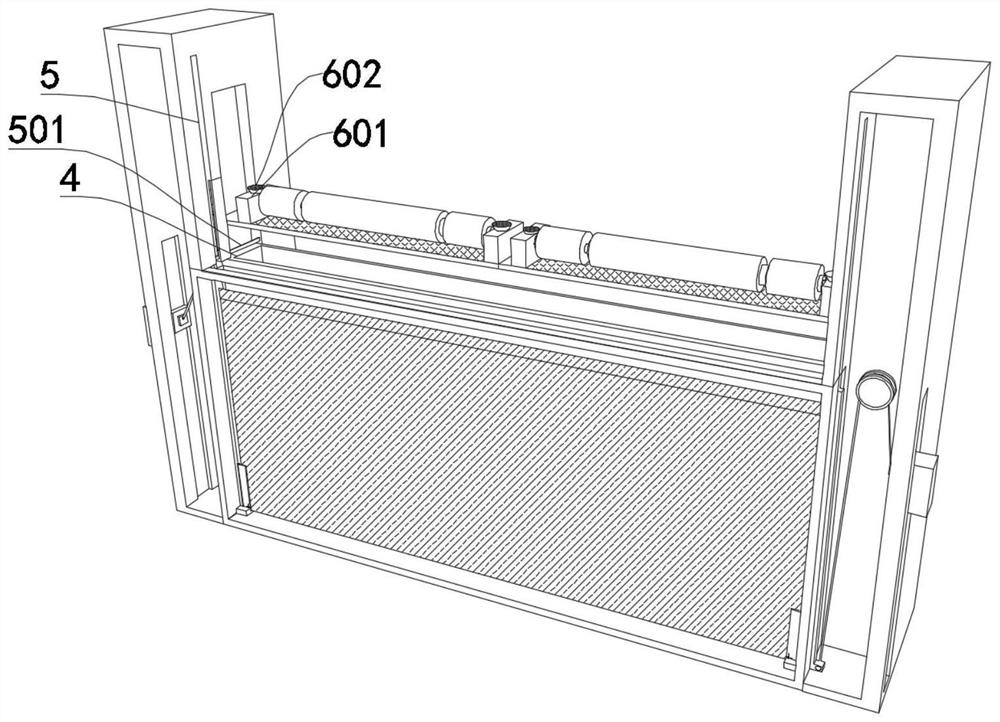 Coal feeder conveying belt pulverized coal scraping device