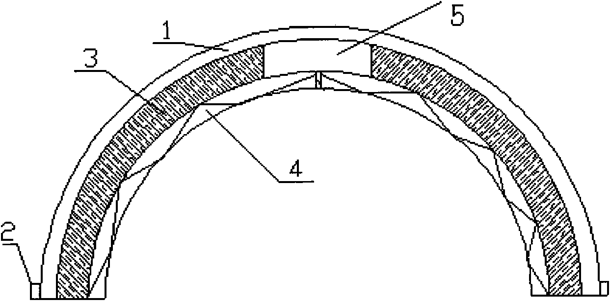 Arc-shaped heater