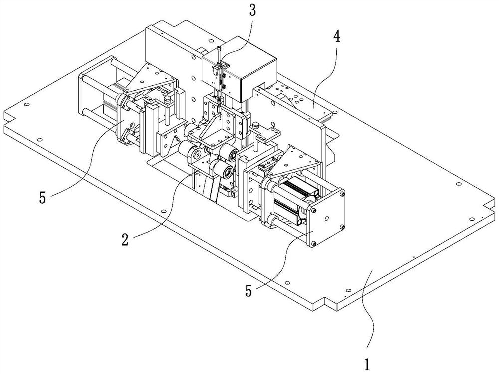 Cable thermal shrinkage automatic cutting sample preparation device