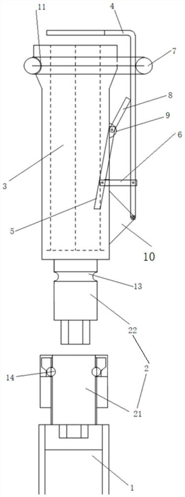 Temporary wire clamping hook mounting tool and method