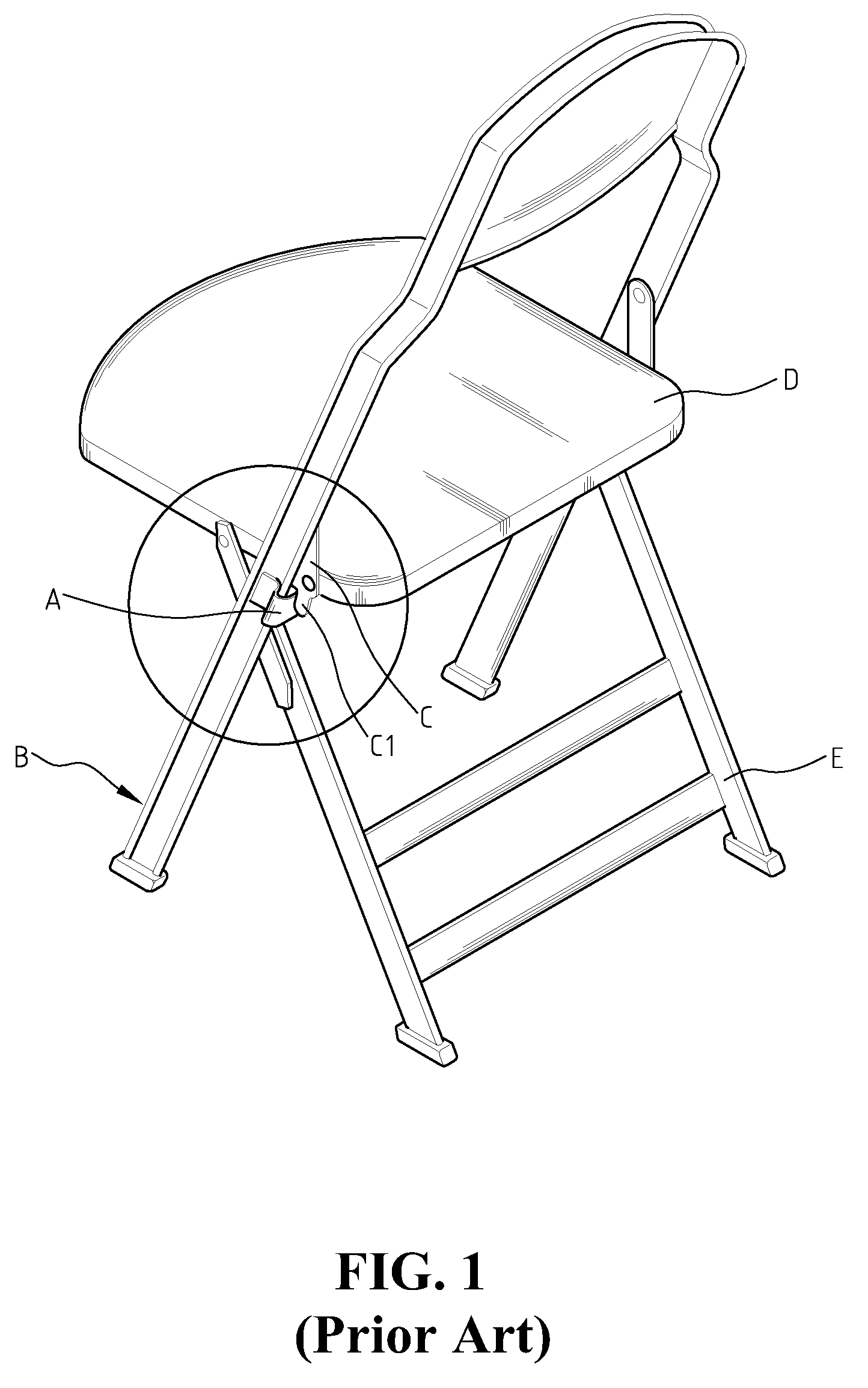 Structure for a seat supporting frame of a chair