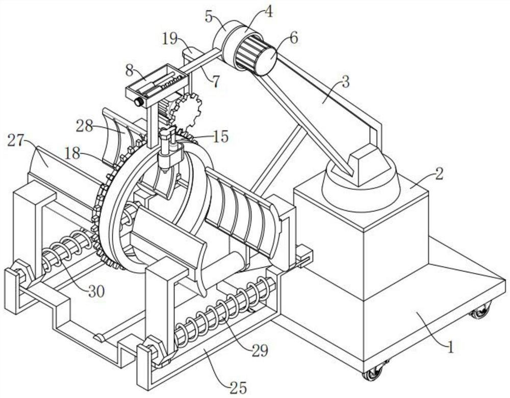 Full-automatic welding manipulator for steel pipe furniture and welding method of full-automatic welding manipulator