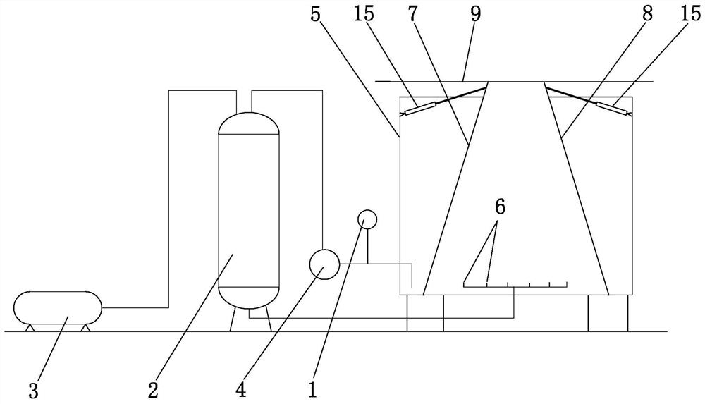 Bedding mite removal system and mite removal method