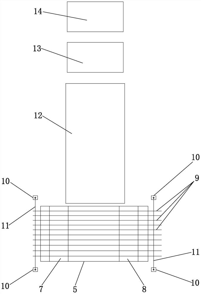 Bedding mite removal system and mite removal method