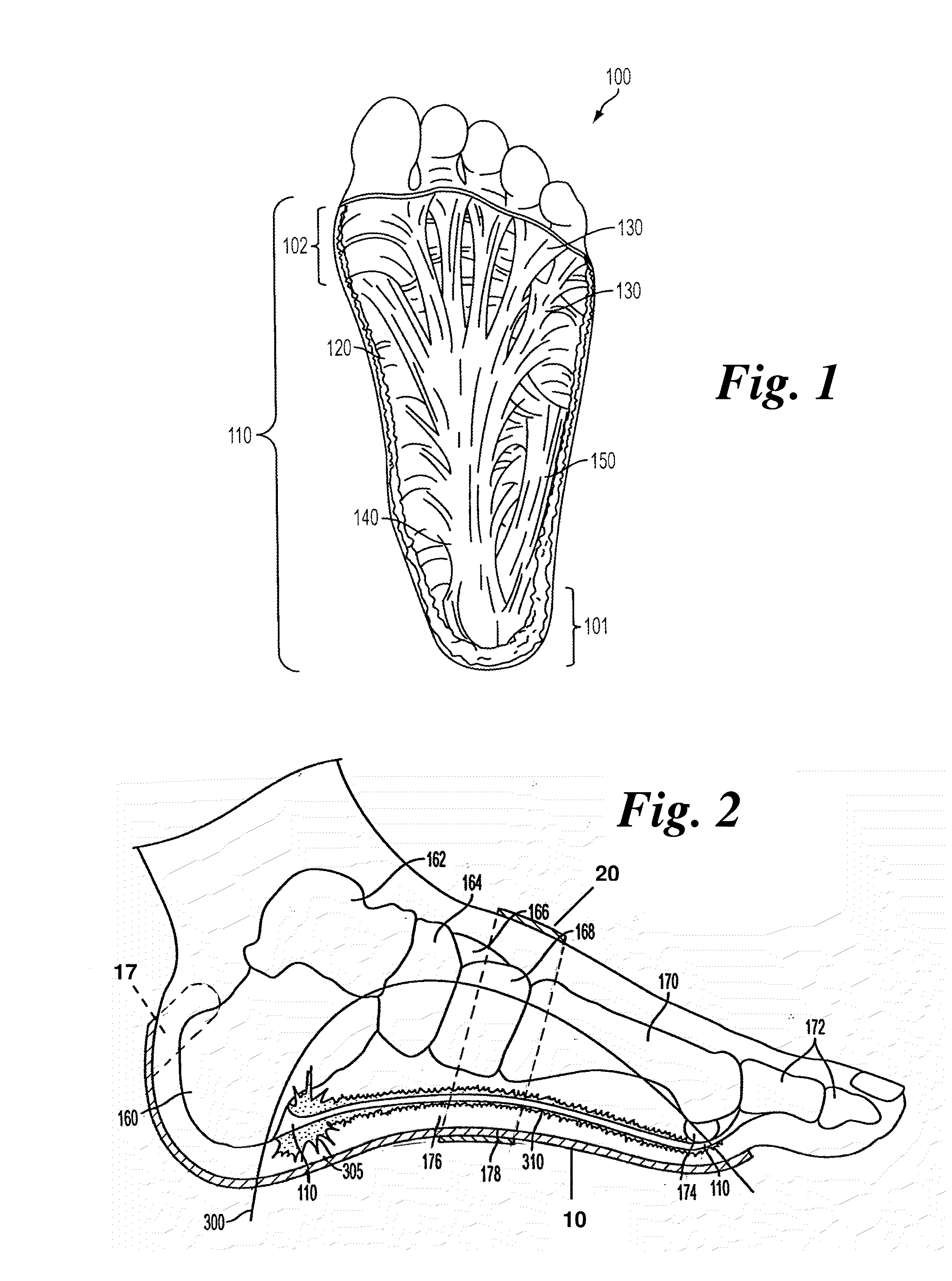 Disposable Two-Part Orthotic Foot Support Strap System And Method
