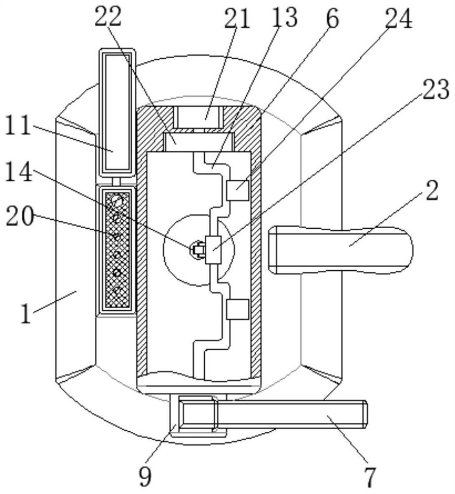 Tamping device for foundation engineering construction