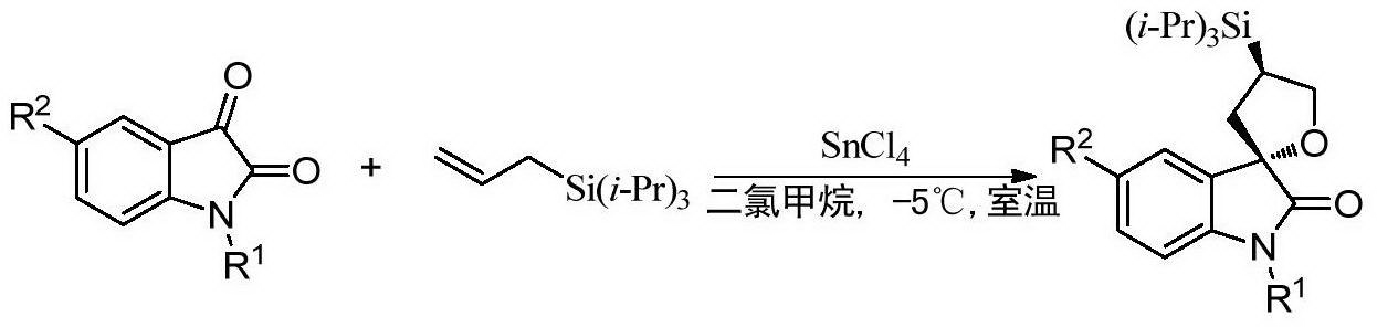 4, 5-dyhydroxyl-3-H-spiro[furan-2, 3'-indole]-2'-ketone derivative as well as synthetic method and application thereof