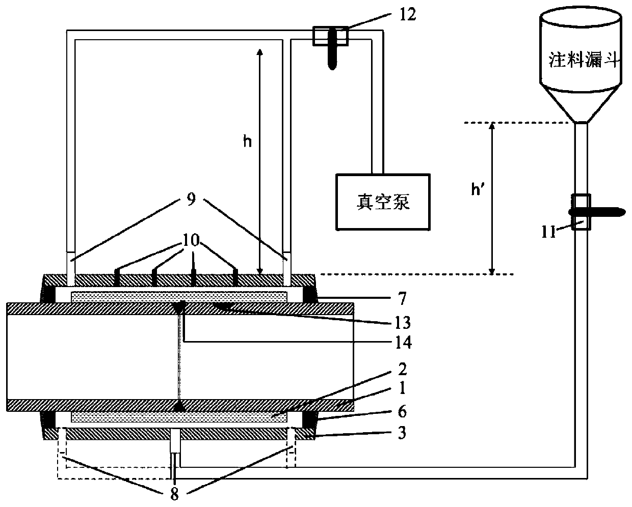 Device and technology for repairing pipeline circumferential weld defects through epoxy steel sleeve