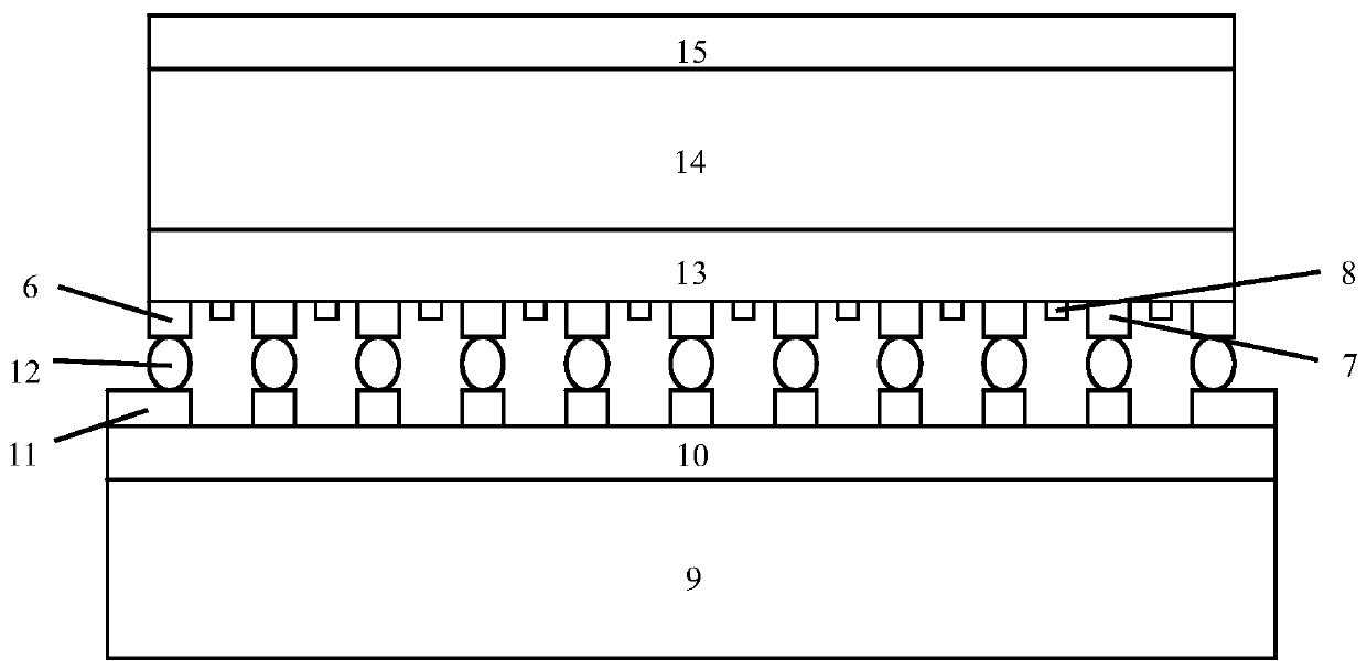 GaN-based power device with inverted structure of graphene heat dissipation layer and preparation method thereof