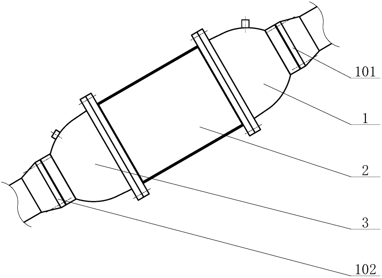 Full-sea deep self-balancing high-pressure sealing device