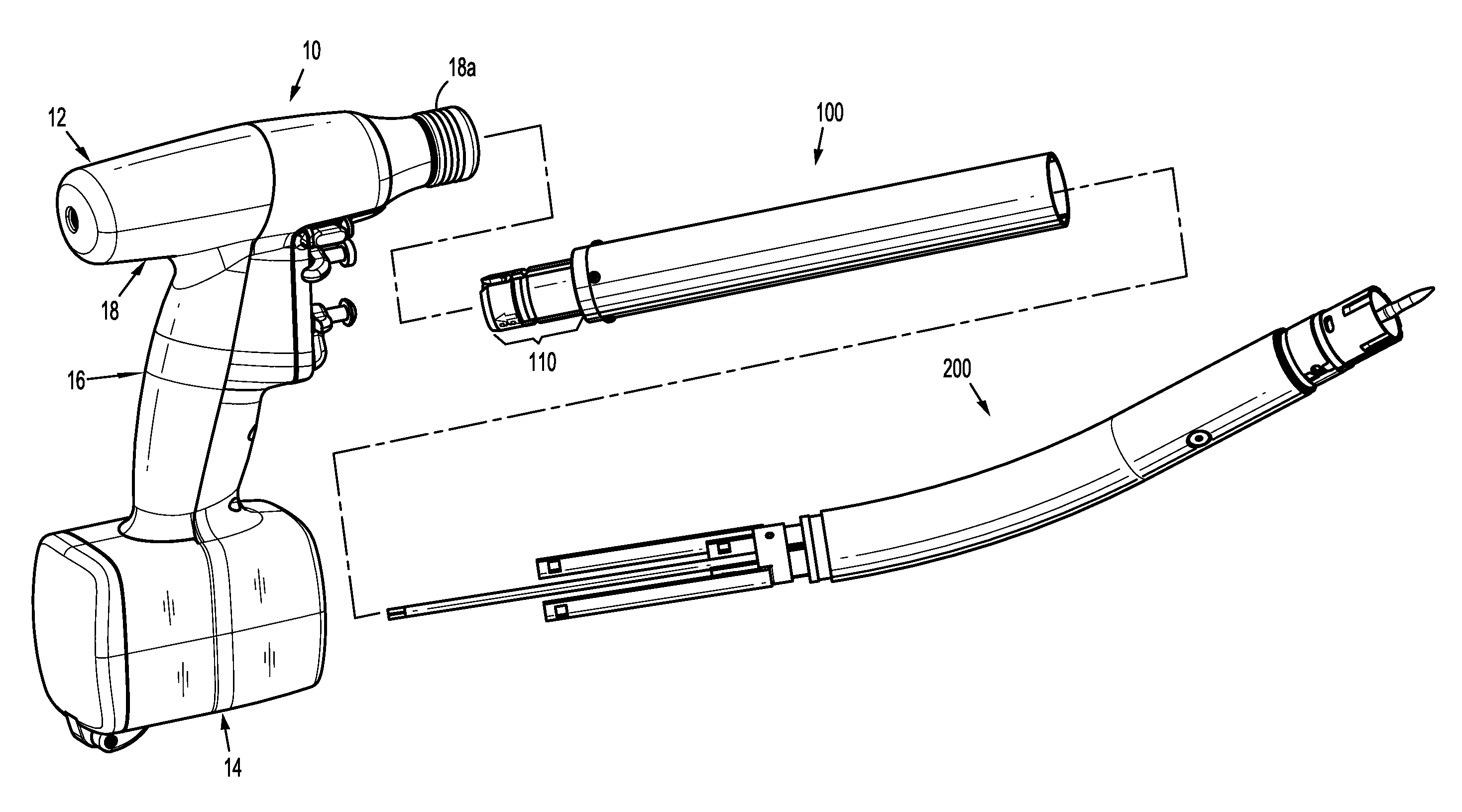 Adapter, extension, and connector assemblies for surgical devices