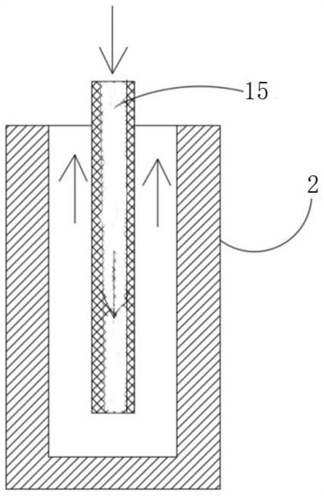 Novel labyrinth sealing structure and pull rod sealing system