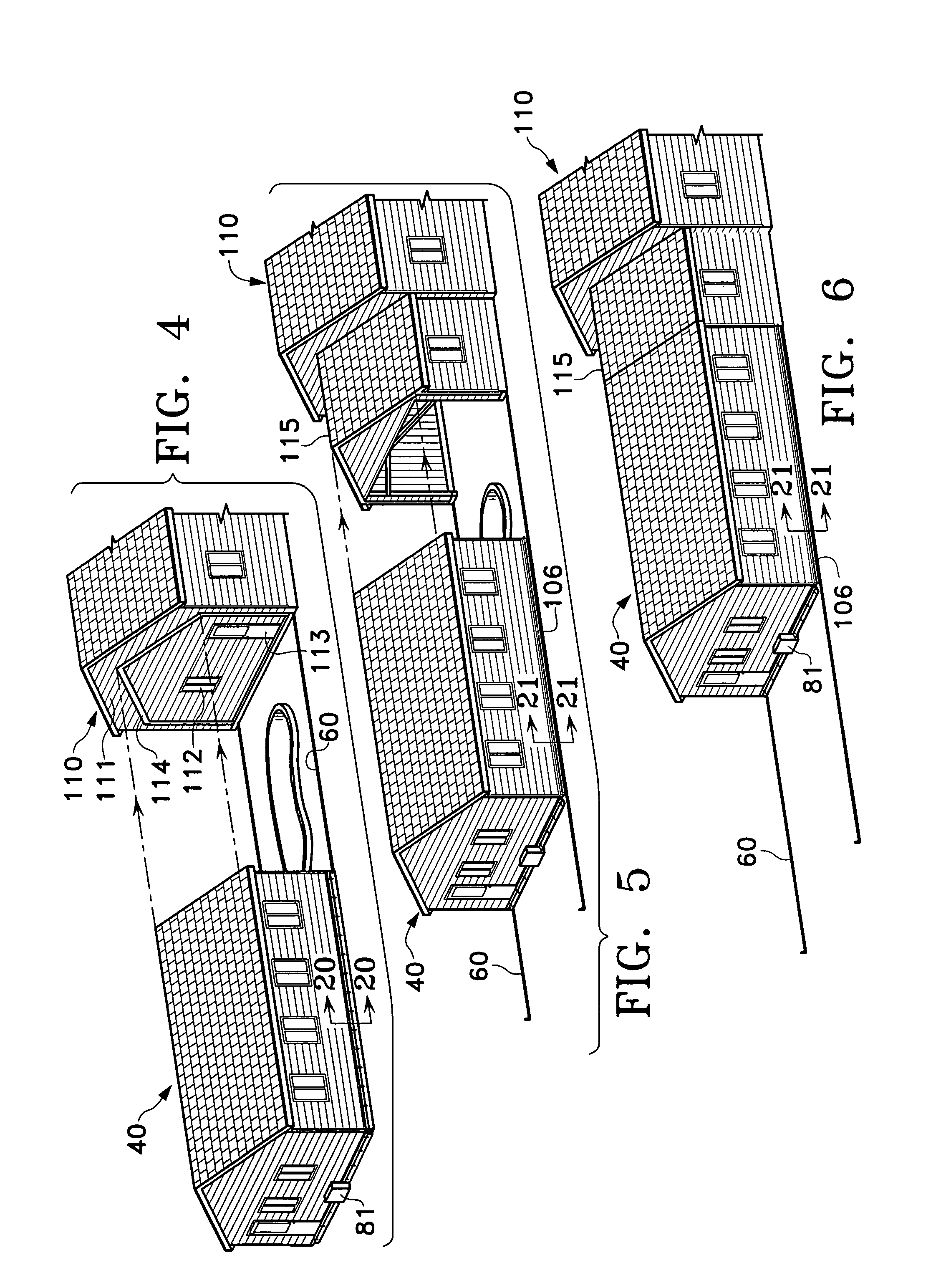 Movable building and means therefor