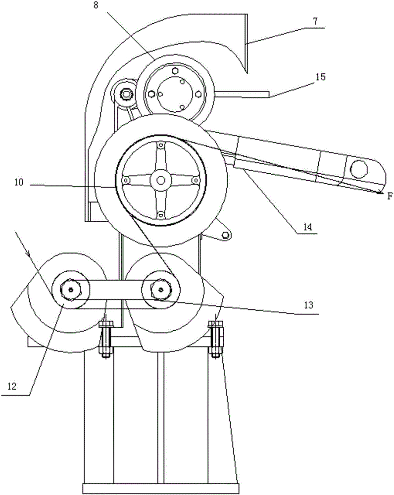 A trunk line release device for deep-sea fish longline fishing