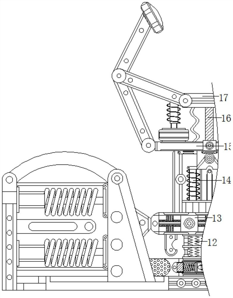 Computer interface automatic fastening wear-reducing energy-saving device utilizing piezoelectric materials