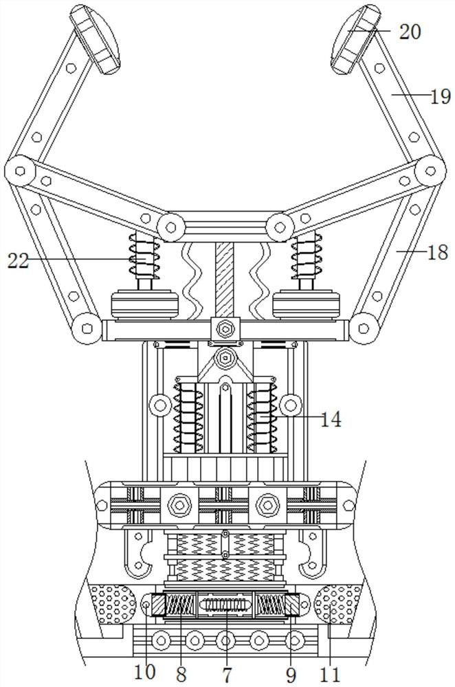 Computer interface automatic fastening wear-reducing energy-saving device utilizing piezoelectric materials