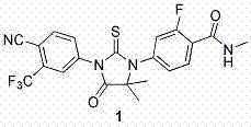 Novel method for compounding enzalutamide