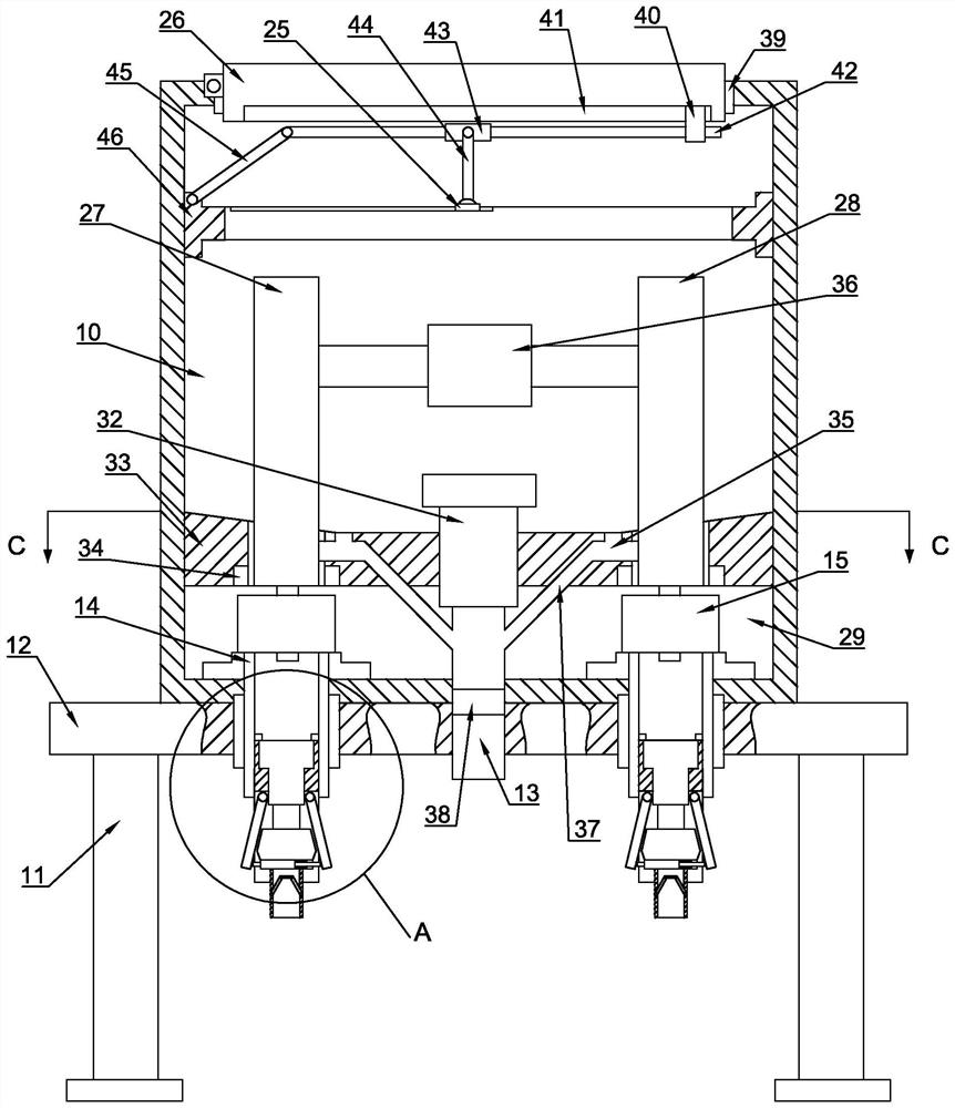 Water service device for automatically detecting river water quality