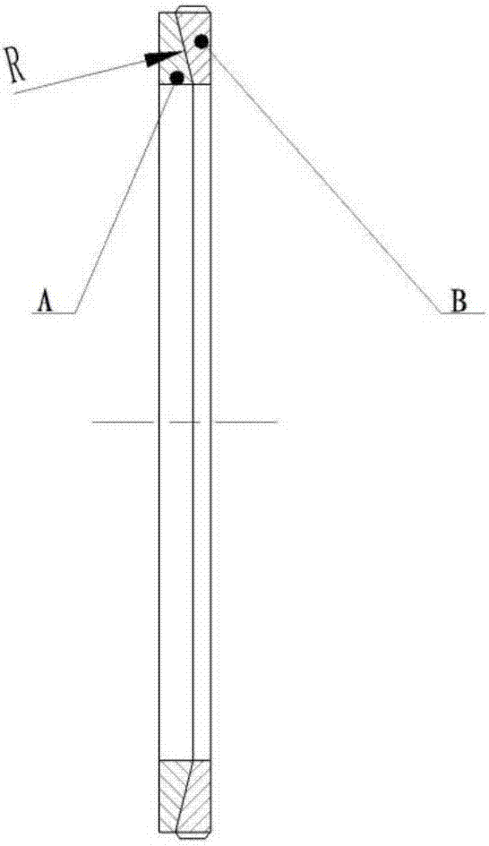 Self-adaption high-precision bearing end surface fixed part