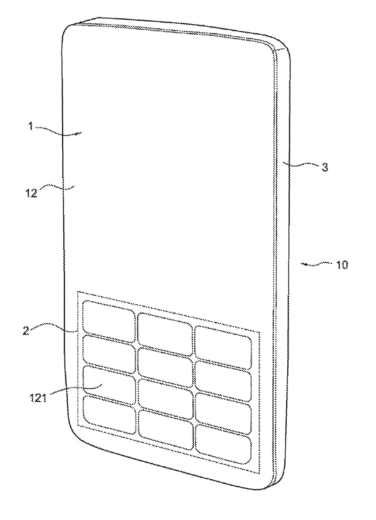 In-mould molding touch module and method for manufacturing the same