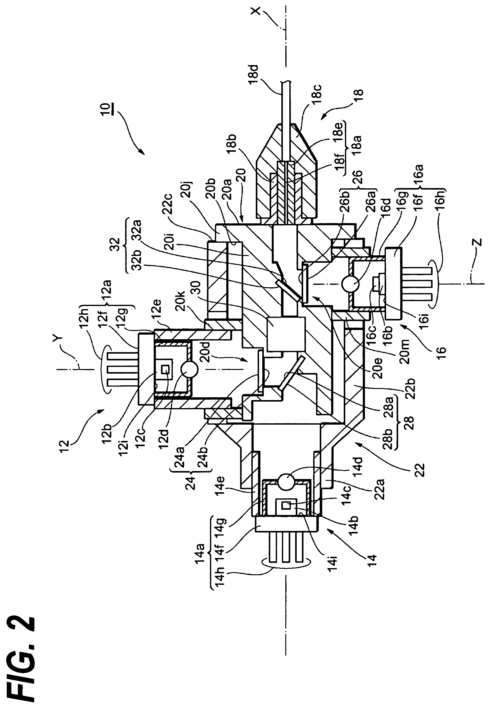 Bidirectional optical assembly and method for manufacturing the same