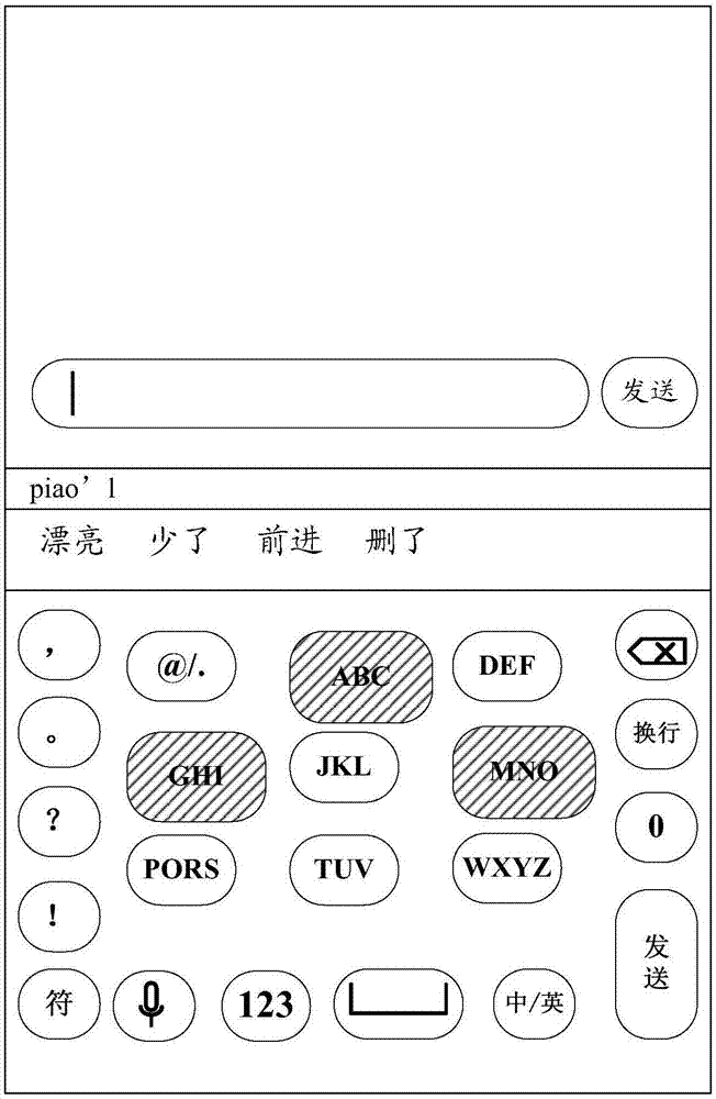 Keyboard input control method and mobile terminal