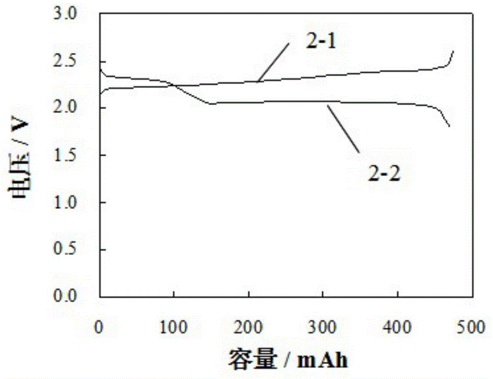 Positive electrode sulfur-carrying material of lithium-sulfur battery and preparation method of lithium-sulfur battery