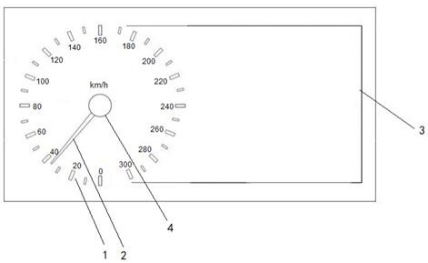 A method of interaction between pointer and display screen of automobile instrument