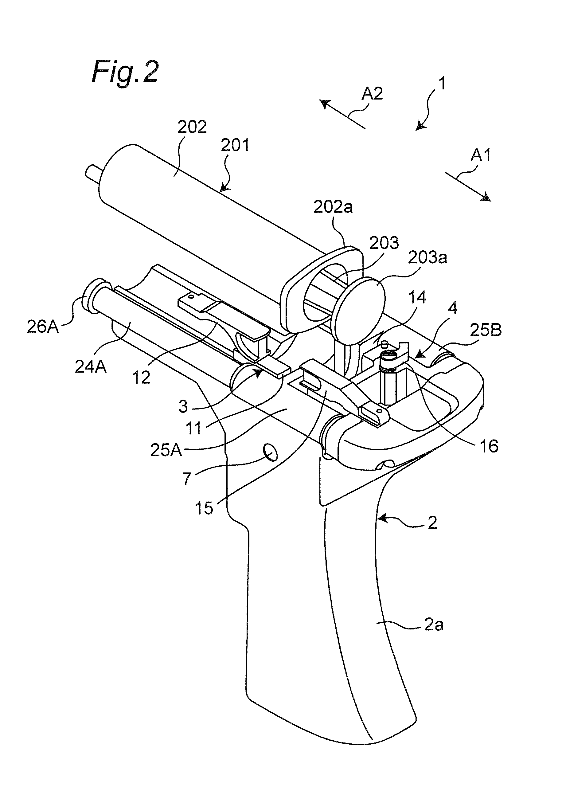 Syringe drive device and medication dispensing apparatus