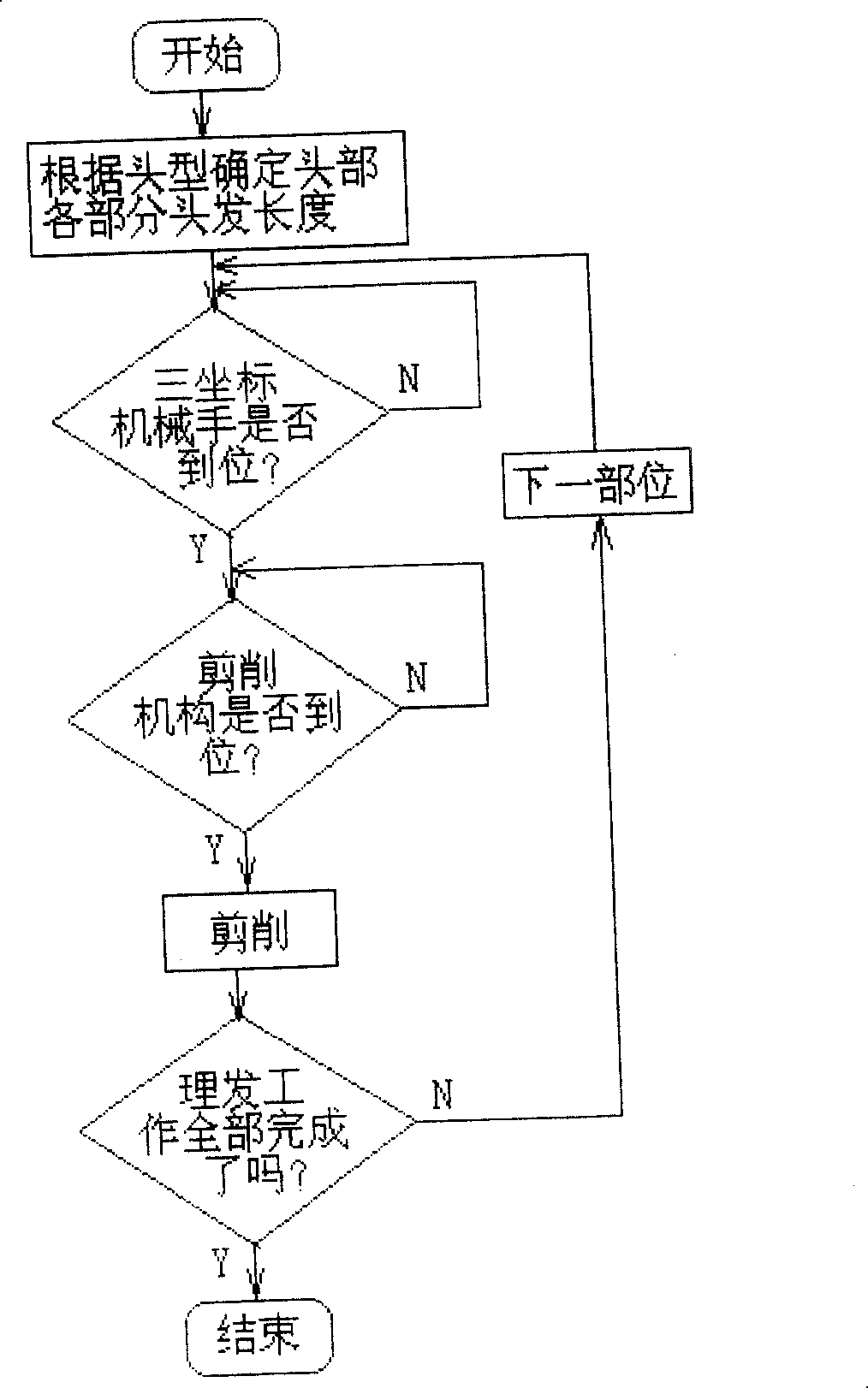 Apparatus for automatic hair dressing