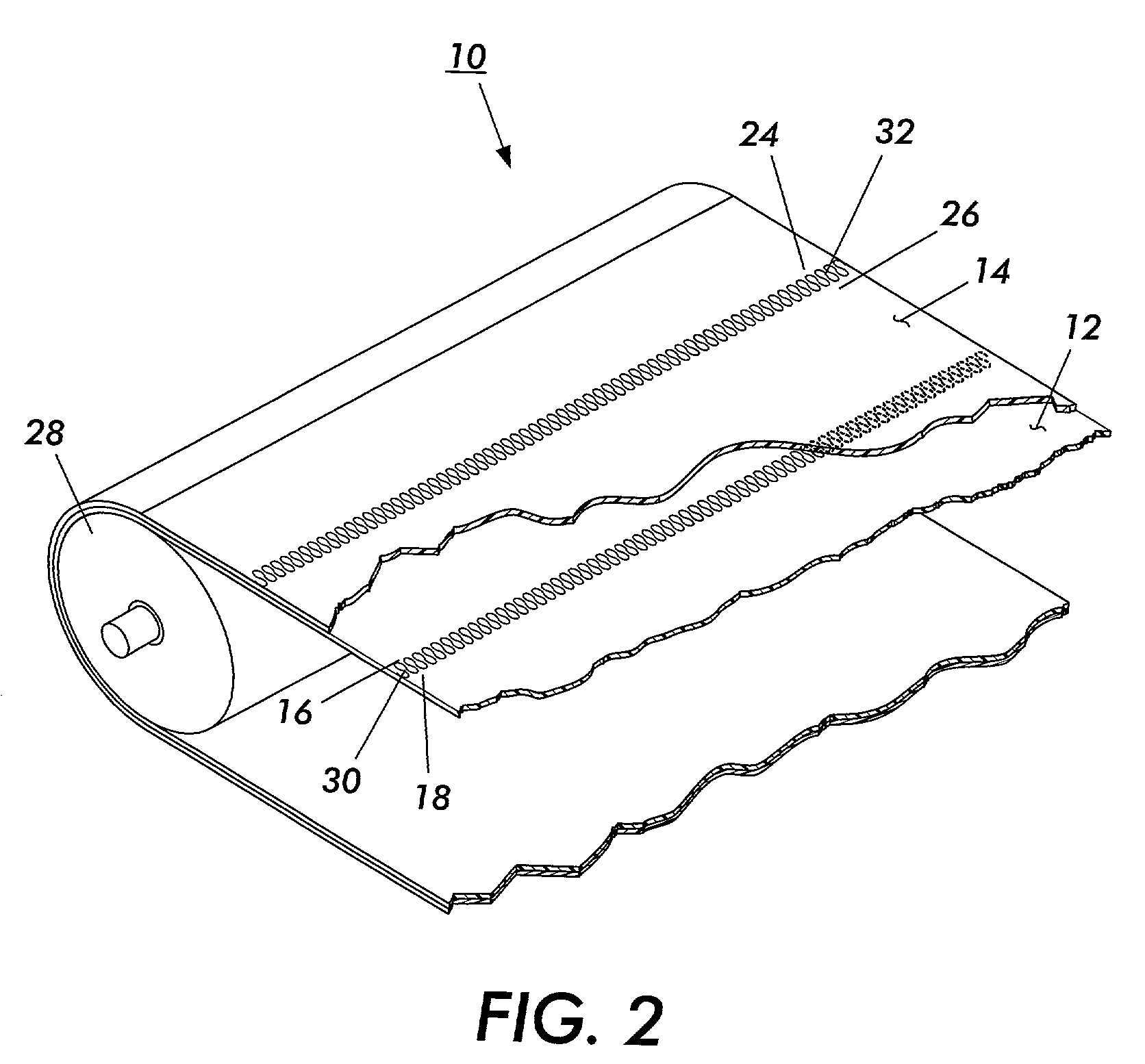 Seamed, conformable belt and method of making