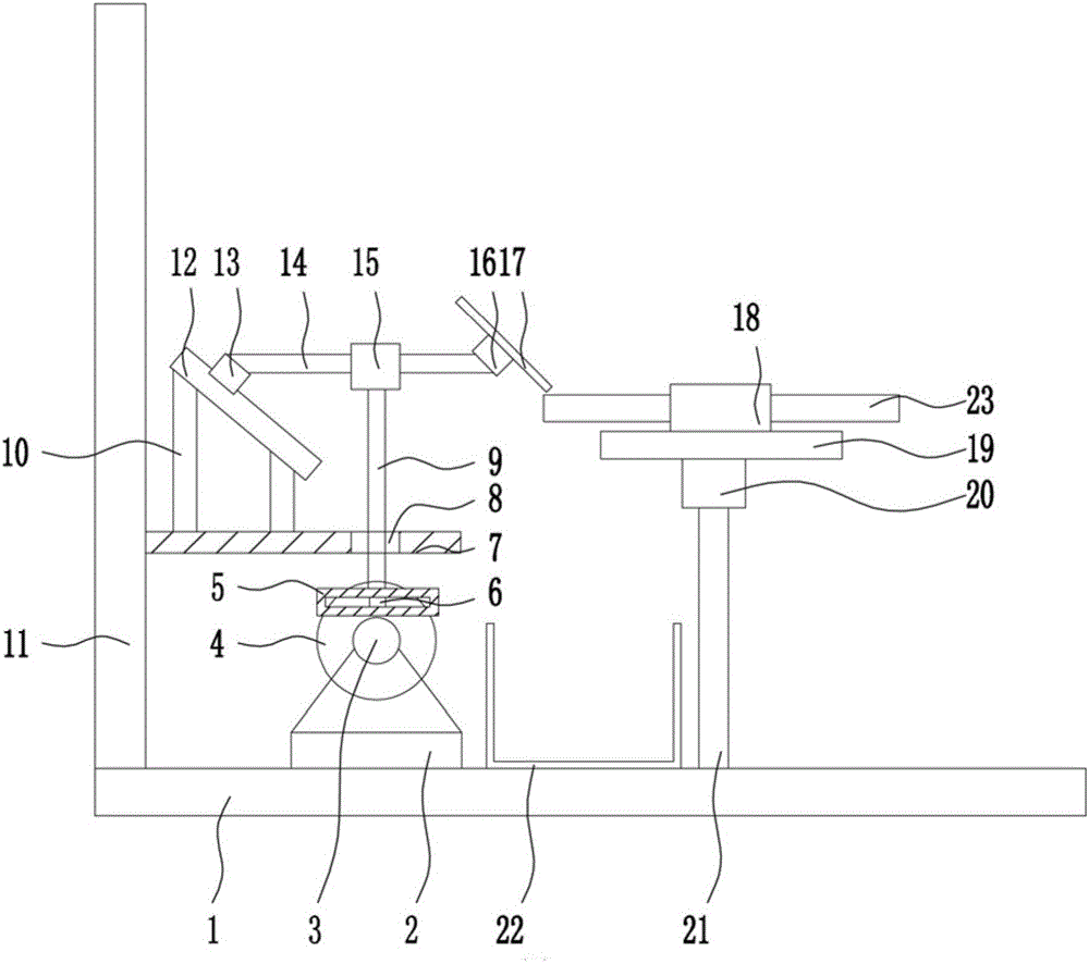 Steel pipe obliquely cutting device