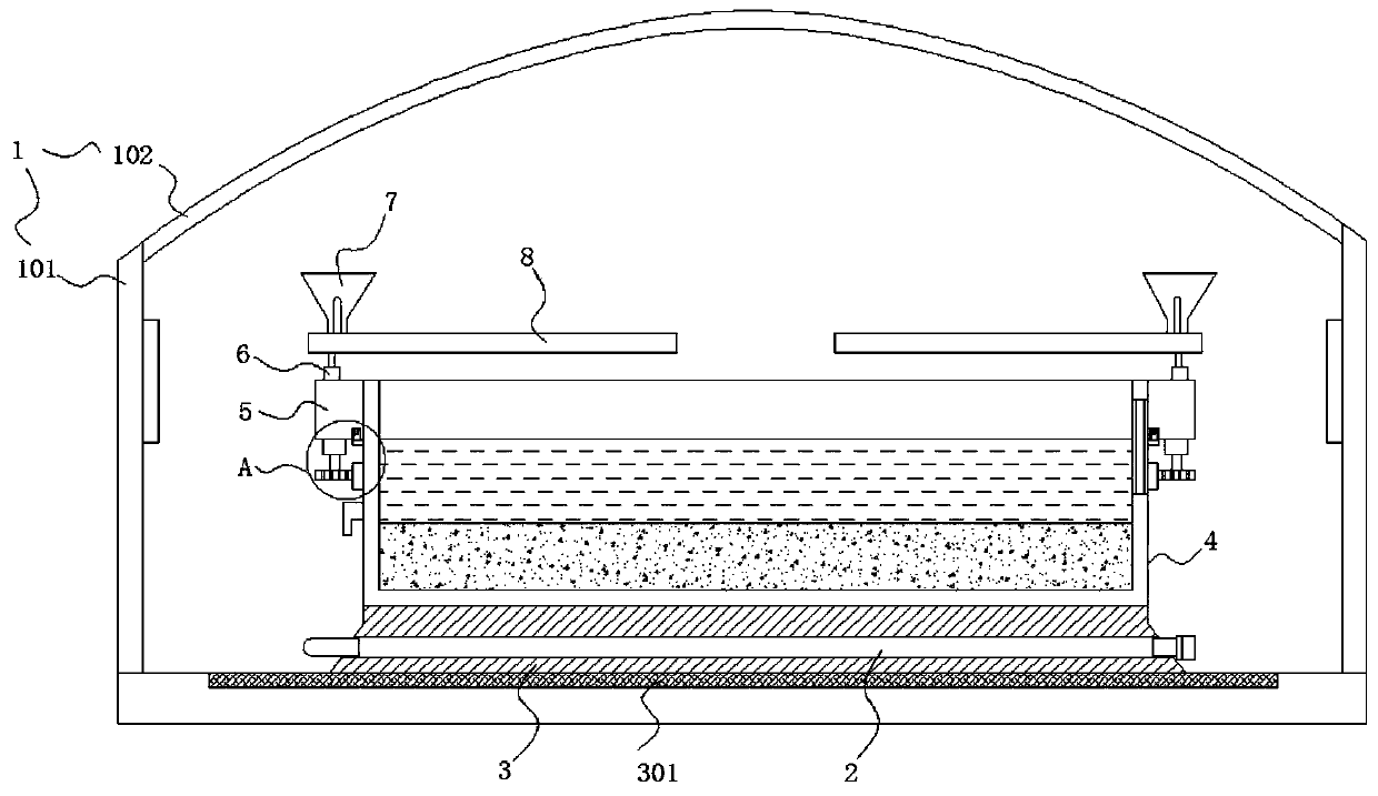 Anti-season feeding equipment for Paramisgurnus dabryanus