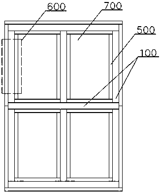 A reinforcement method and reinforcement structure for replacing a strip foundation with a raft foundation