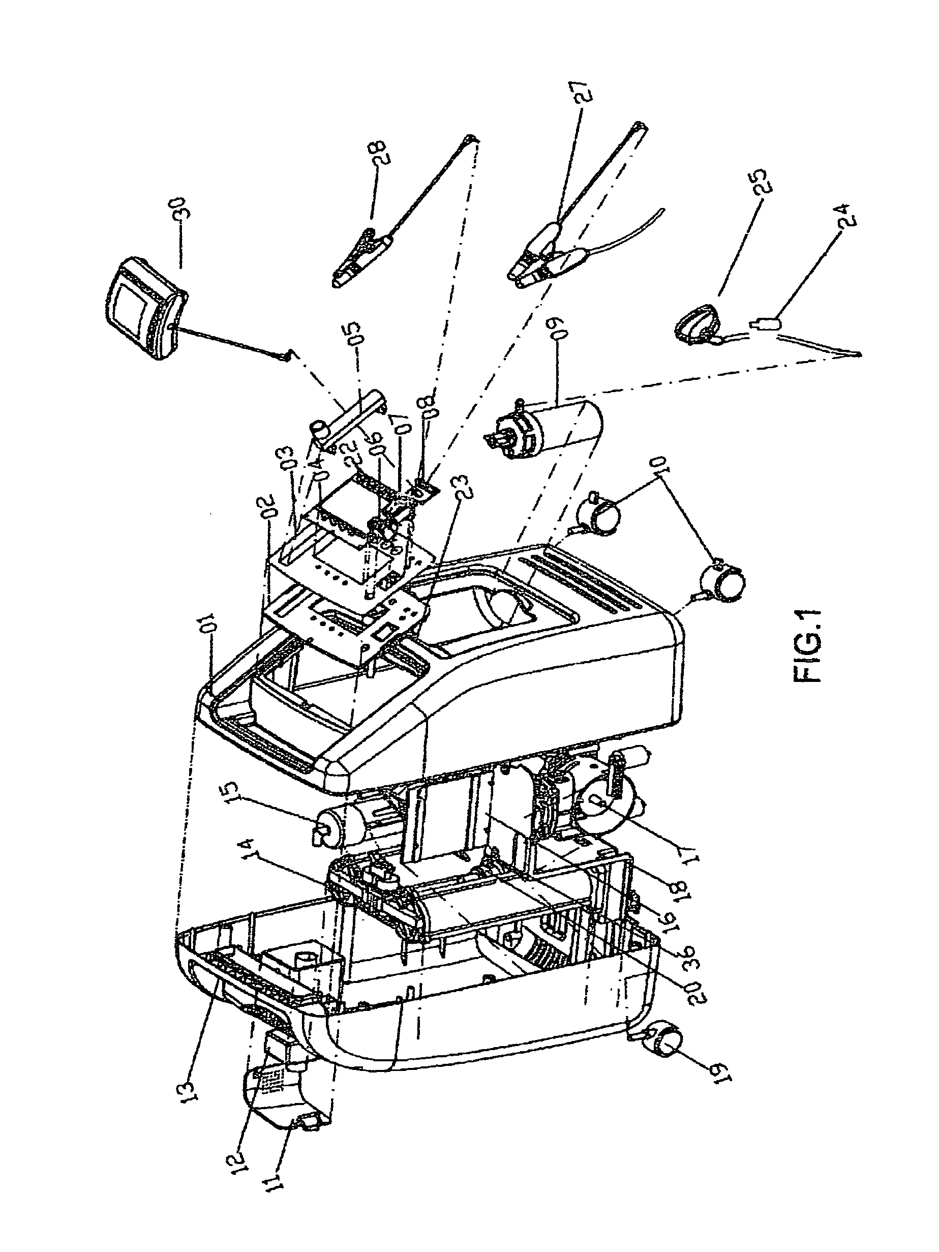 Semiconductor laser blood oxygen therapeutic apparatus