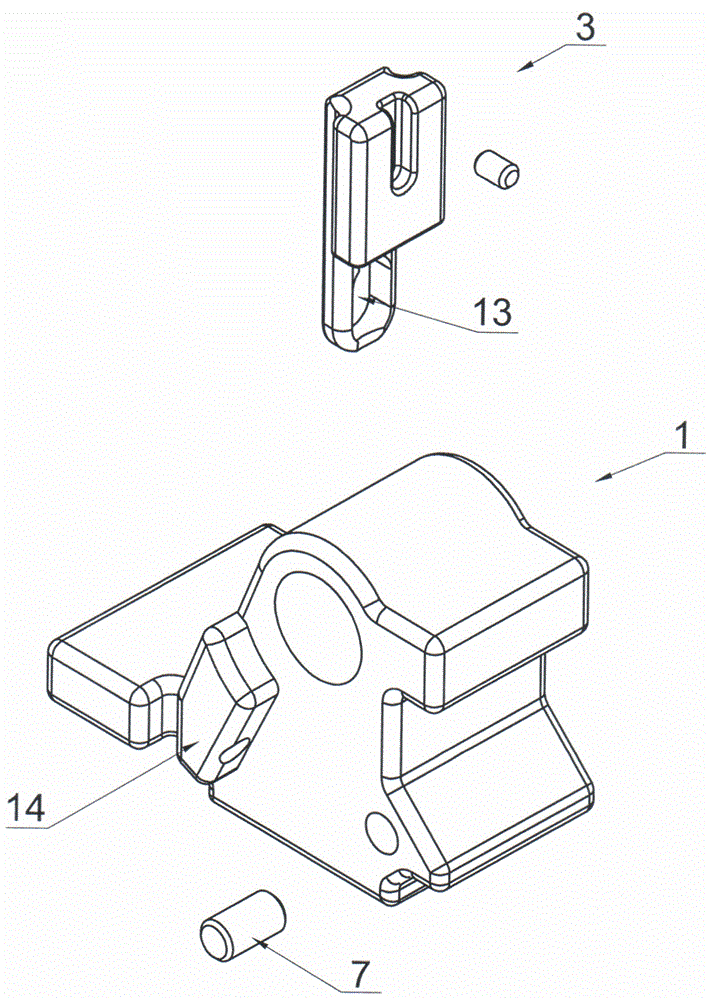 Fully automatic lock for container securing