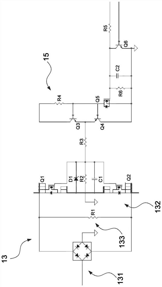 Power taking system of single-live-wire switch, control method thereof and single-live-wire switch