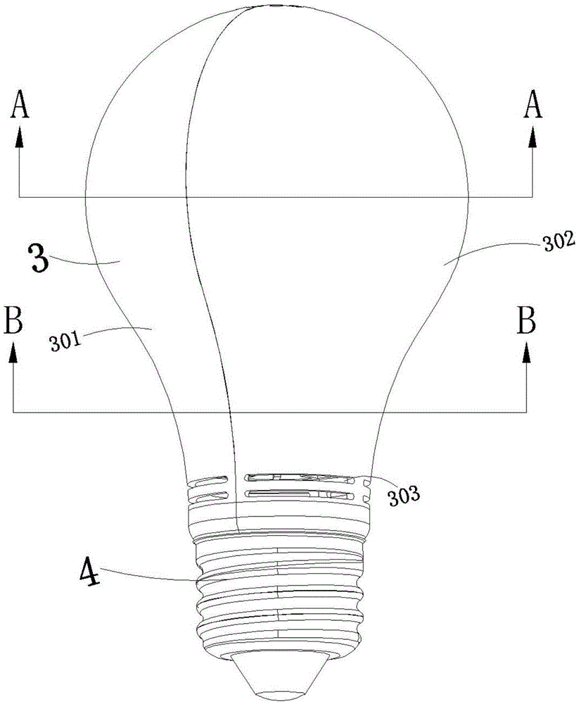 LED bulb lamp