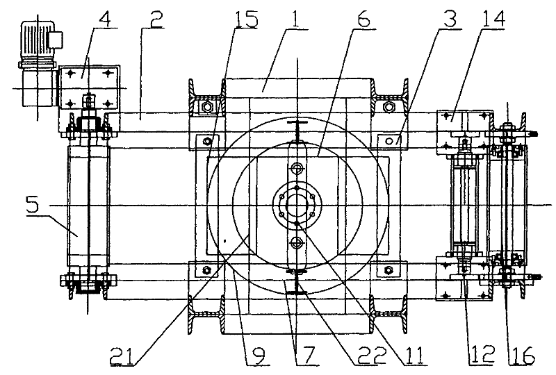 Rotary disc type high-gradient permanent magnetic separator