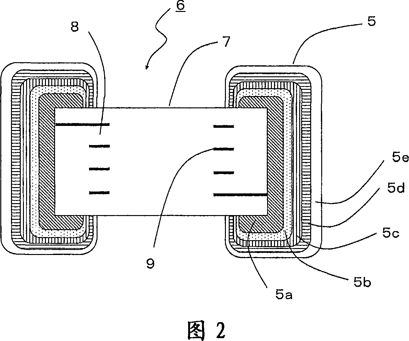 Surface-mounting ceramic electronic component