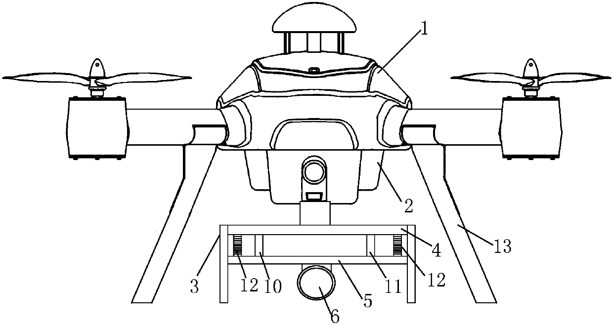 Fire-fighting unmanned aerial vehicle